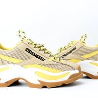 Steve Madden Zoomz Yellow and Sand