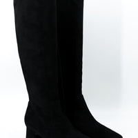 Unisa Lapes Black Suede