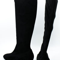 Unisa Lapes Black Suede