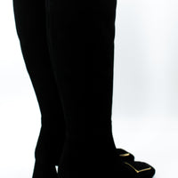 Evaluna 6536 Black Suede