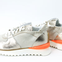 Andia Fora Ruffle Stone and Gold