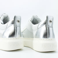 Andia Fora Elen White and Silver