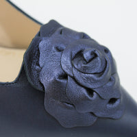 Marian 1809 Navy Leather
