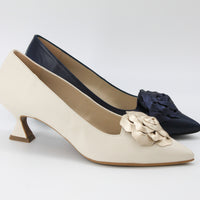 Marian 1809 Navy Leather