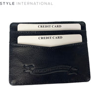 Barker Card Wallet Black