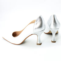 Marian 2503 White and Silver