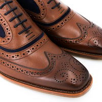 Barker McClean Rosewood & Navy