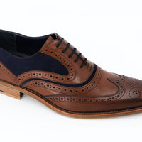 Barker McClean Rosewood & Navy