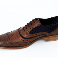 Barker McClean Rosewood & Navy