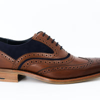 Barker McClean Rosewood & Navy