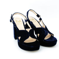 Marian 55308 Navy Velvet