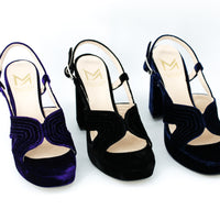 Marian 55308 Navy Velvet