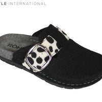 Rohde 6190 Black Cow Print