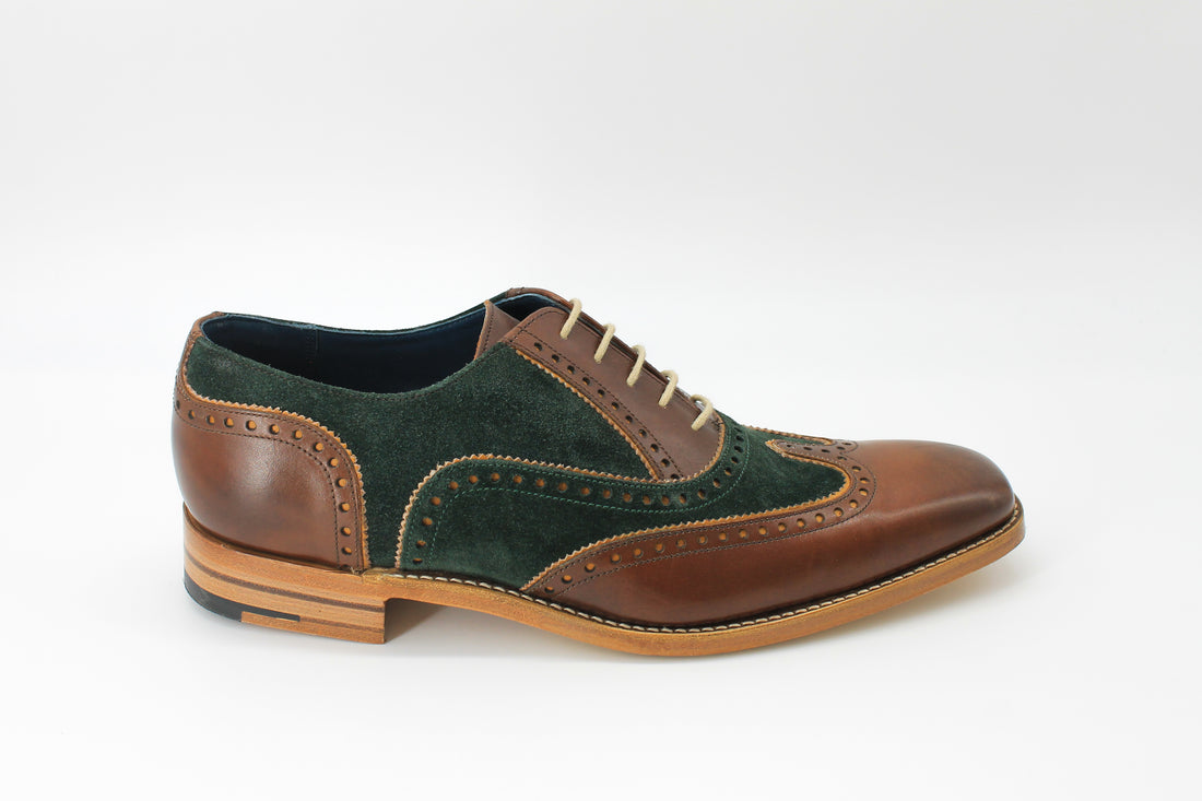 Barker Spencer Walnut and Green