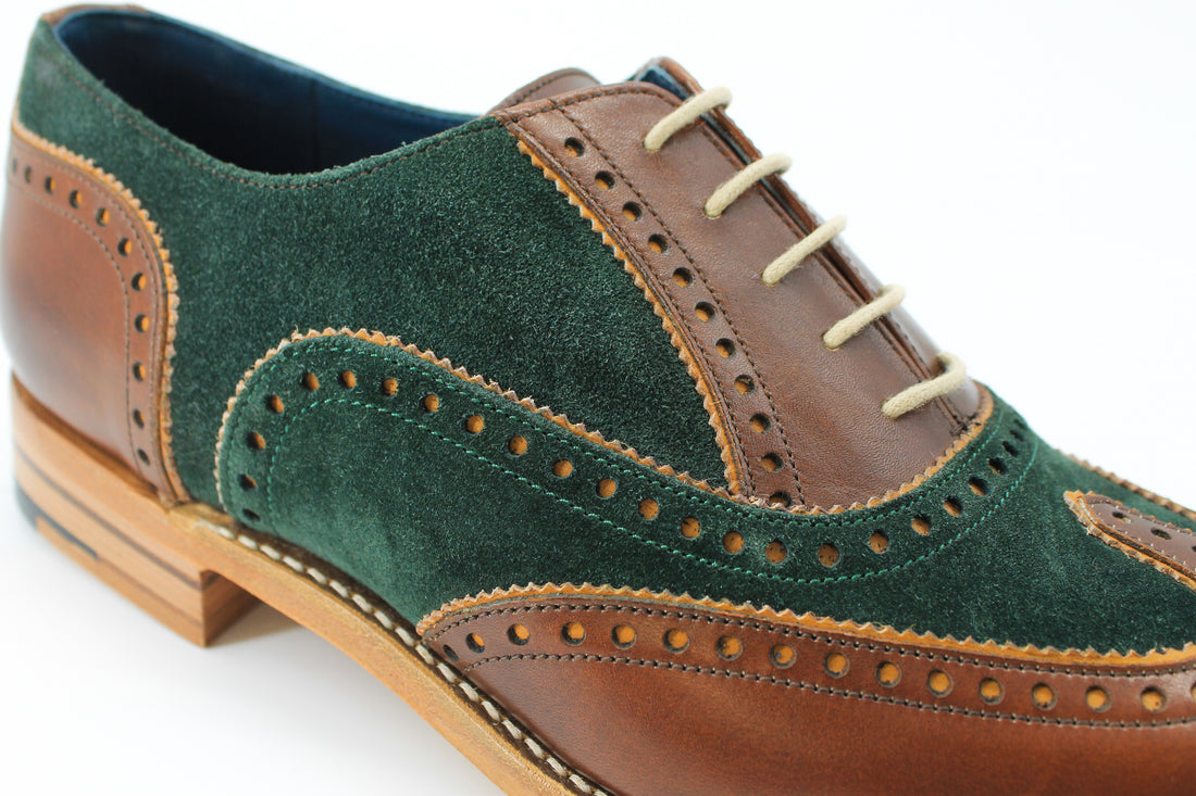 Barker Spencer Walnut and Green