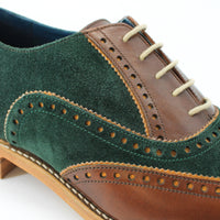 Barker Spencer Walnut and Green