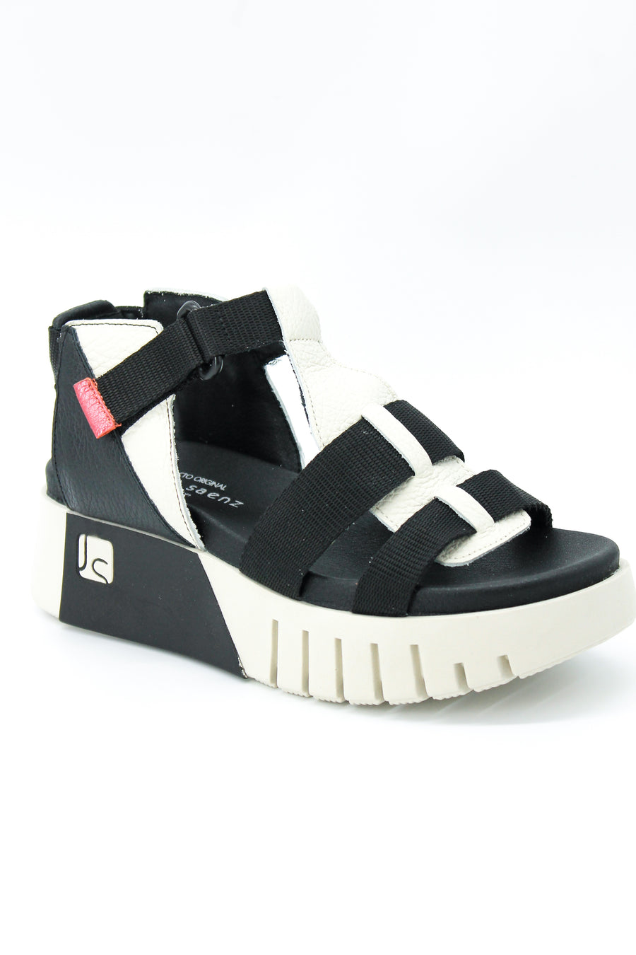 Jose Saenz 4201 SS24 Black and Cream