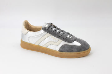 Gant Cuzima AW25 Silver Suede Leather