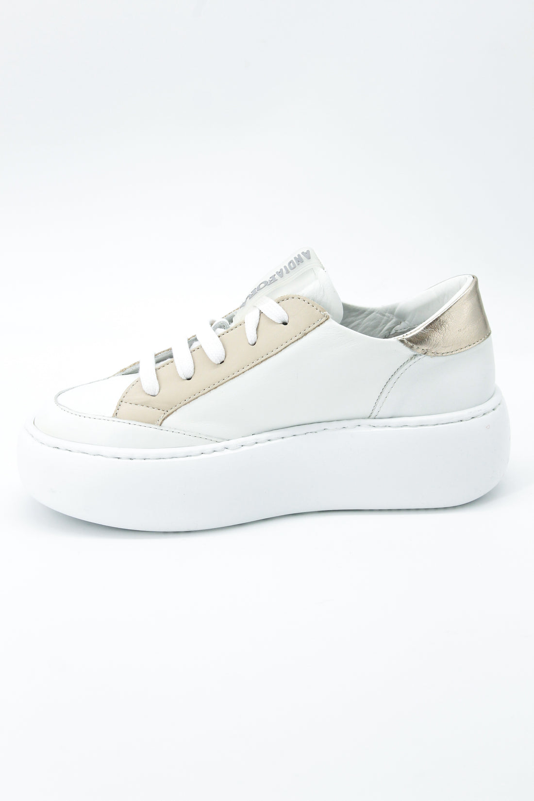 Andia Fora Izar Cream and Gold – Shoe Style International