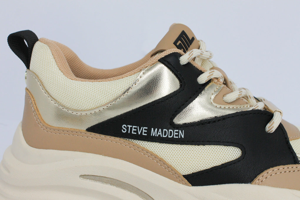 Steve Madden Spectator Silver and Gold