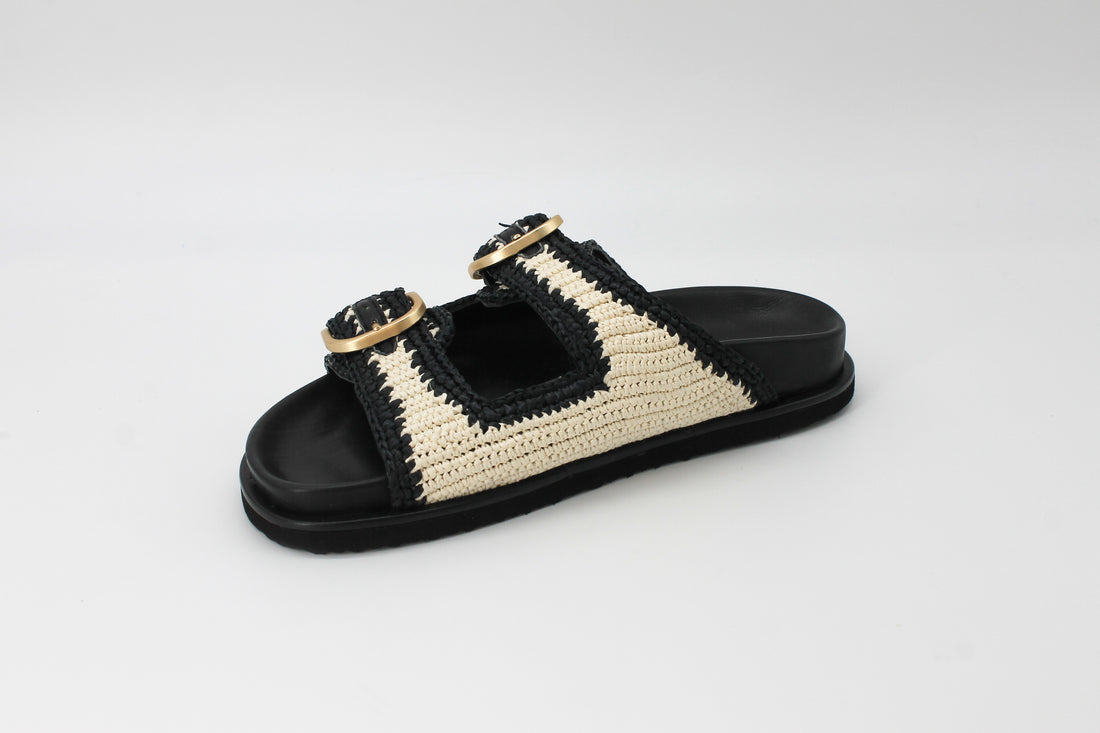 Inuovo 396024 Black and Cream