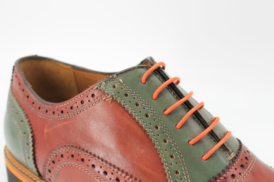 Mercanti Fiorentini 06650 Burgundy & Green