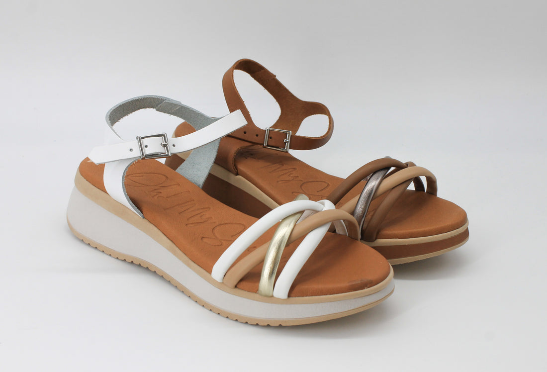 Oh My Sandals 5664 White