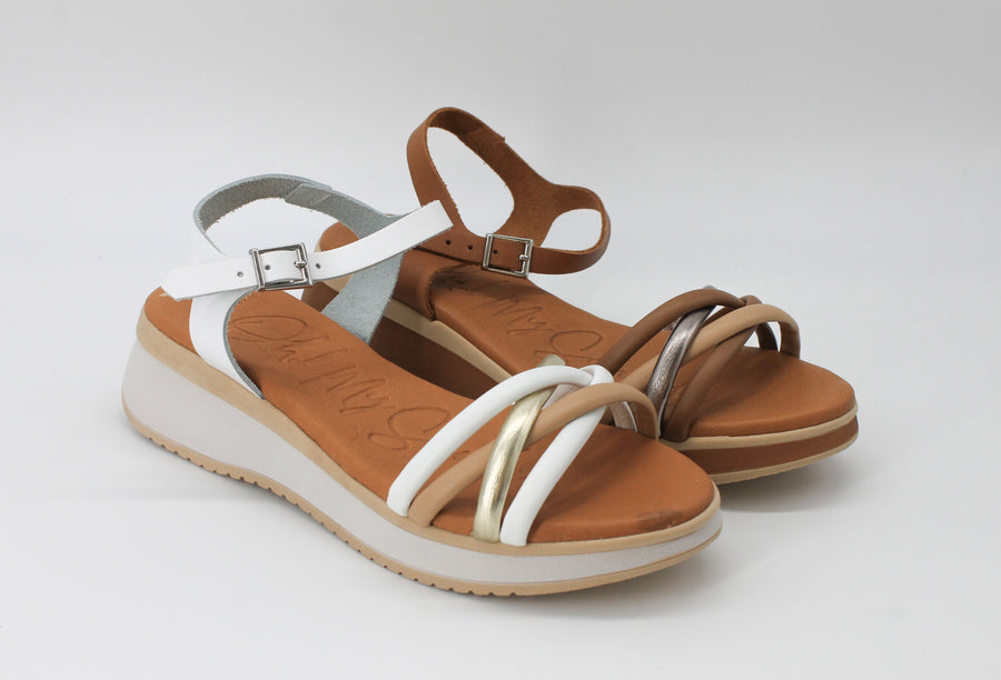 Oh My Sandals 5664 White
