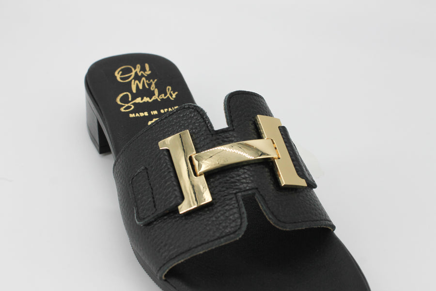 Oh My Sandals 5605 Black