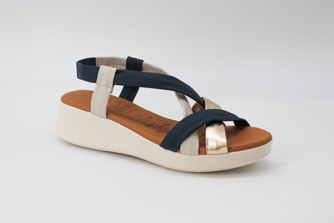 Oh My Sandals 5655 Navy