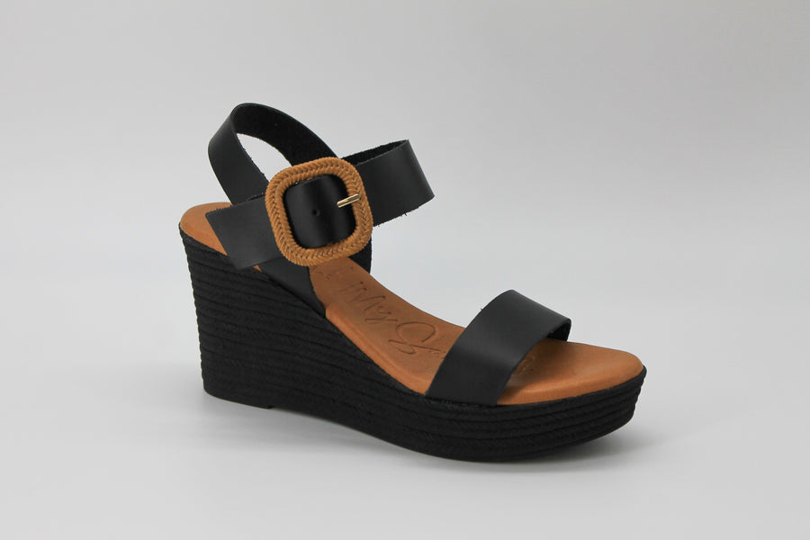Oh My Sandals 5728 Black