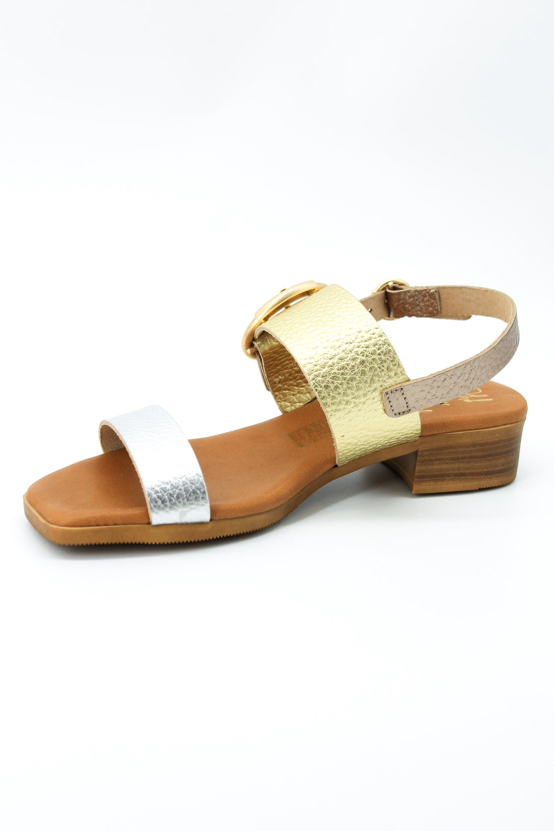 Oh My Sandals 5170 Gold and Silver