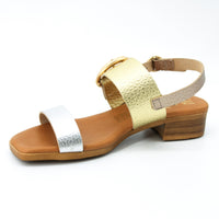Oh My Sandals 5170 Gold and Silver